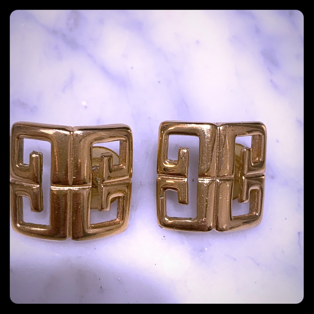 Earrings. GIVENCHY. Original. Vintage. With stamp.